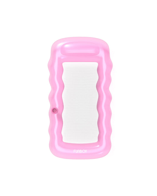 FUNBOY - Clear Pink Mesh Lounger