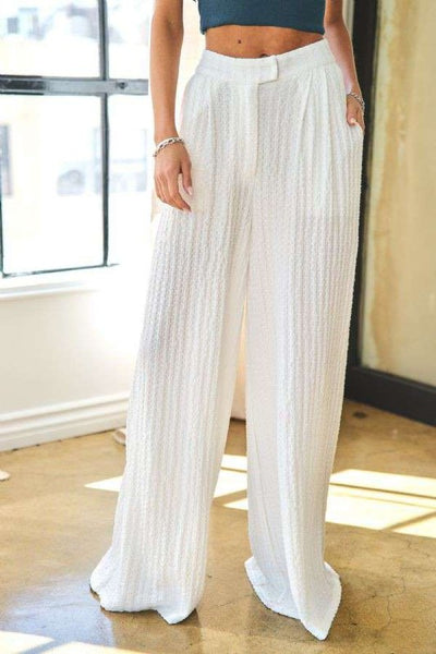 Wide Leg Relaxed Pants