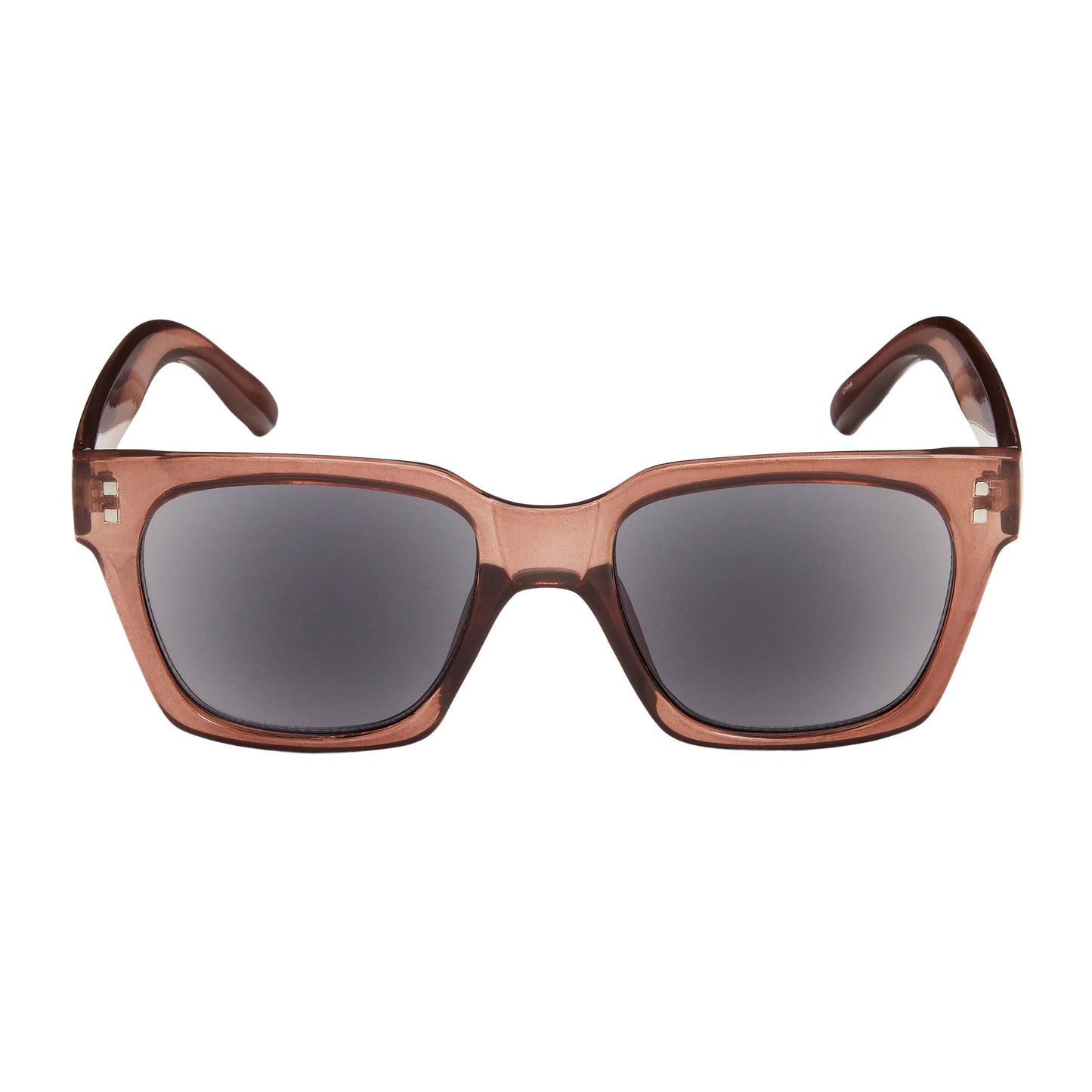 Blue Gem Sunglasses Inc - 1974 Readers - Oversized Rectangle Sun-Tinted Readers