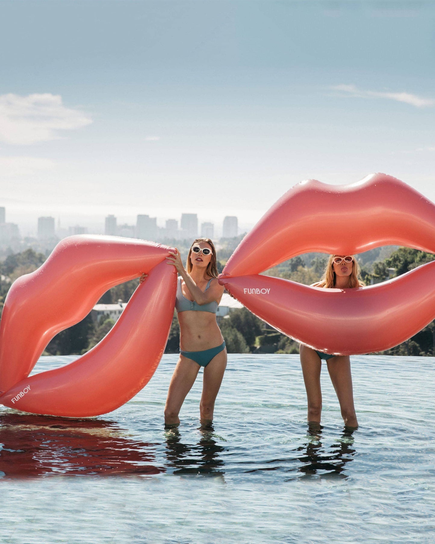 FUNBOY - Pink Metallic Lip Float