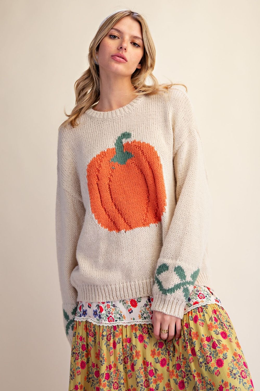 PUMPKIN PATCH KNITTED SWEATER
