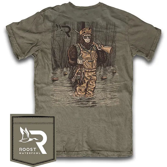 Fieldstone Sasquatch Army Green T-Shirt