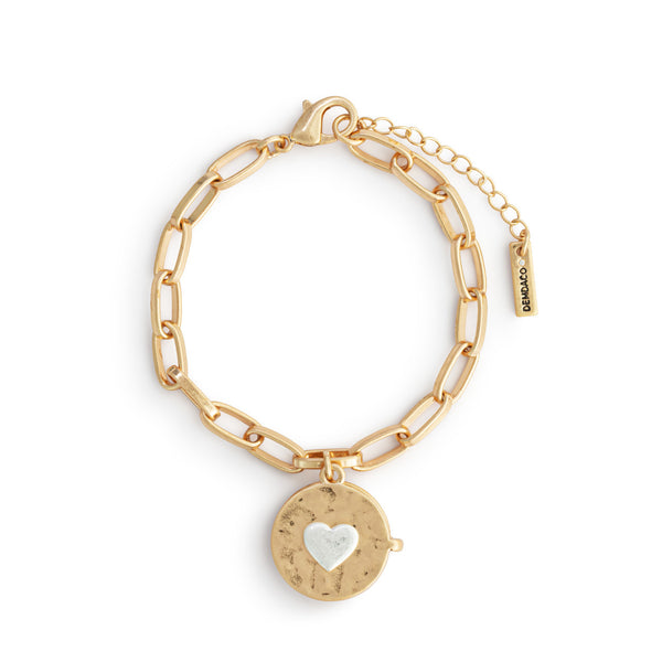 Love you Locket Bracelet - Gold