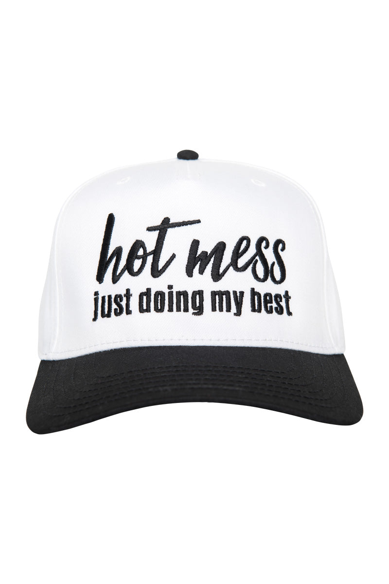 Trucker Hat-Hot Mess Just Doing My Best