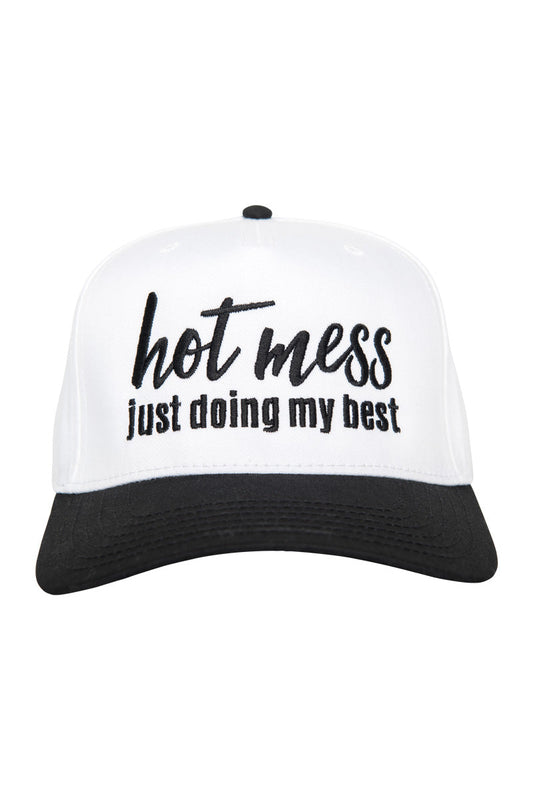 Trucker Hat-Hot Mess Just Doing My Best