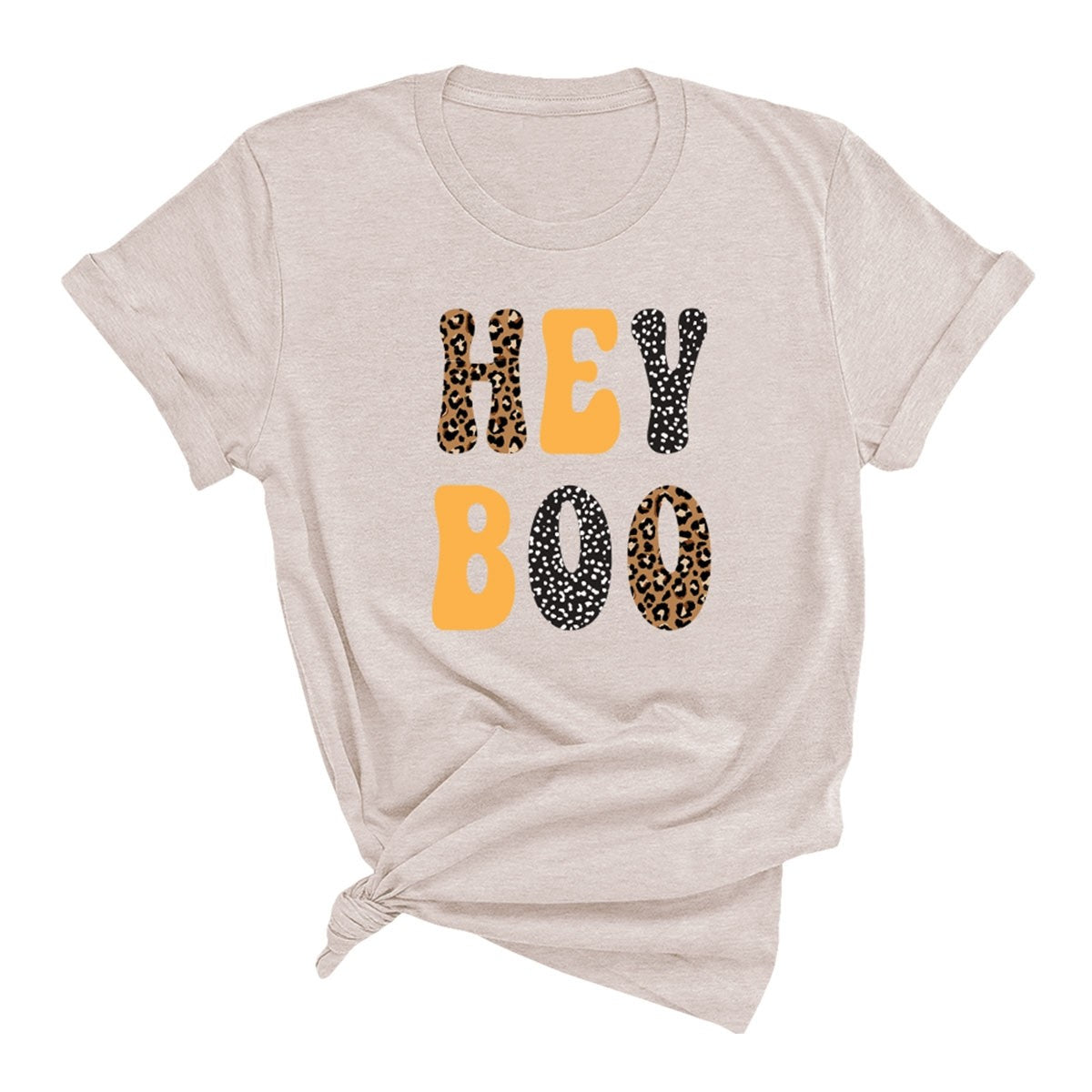 Leopard Hey Boo T-Shirt