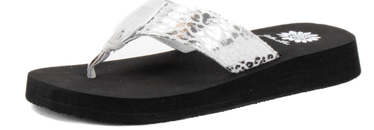 Ferrara Silver Flip Flop
