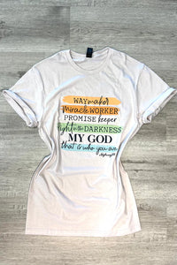 Waymaker Miracle Worker T-Shirt