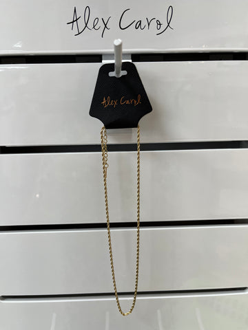 Gold Rope Necklace N23163