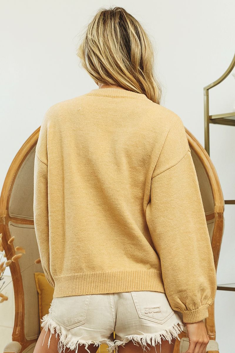 Thanksgiving Oatmeal Sweater