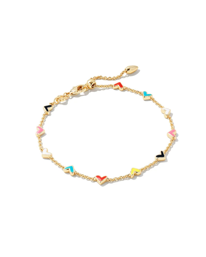 HAVEN HEART DELICATE CHAIN BRACELET