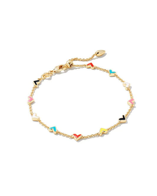 HAVEN HEART DELICATE CHAIN BRACELET