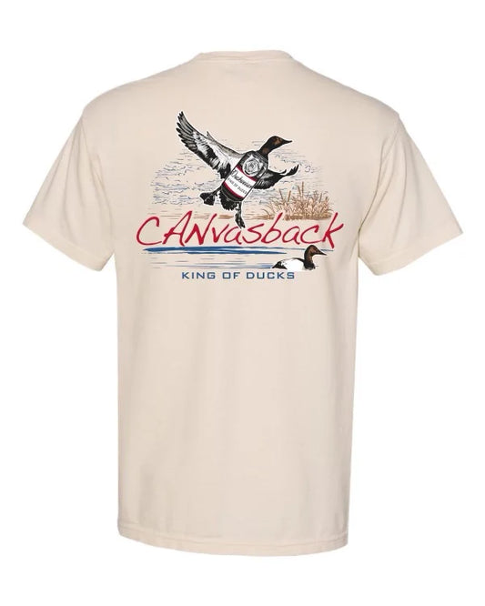 King Of Ducks Pocket Tee - Ivory