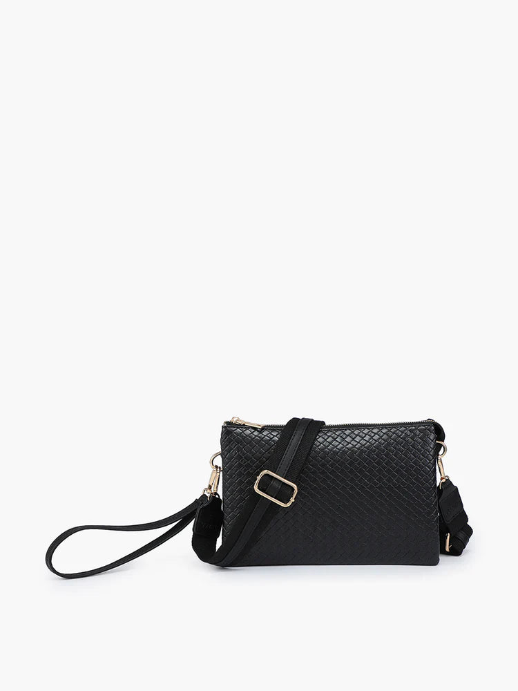 Izzy Diagonal Woven Crossbody