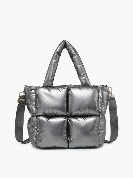 Brittnay Puffer Tote/Satchel