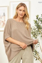 Poncho Bodice Top
