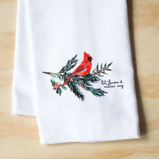 Cardinal Tea Towel