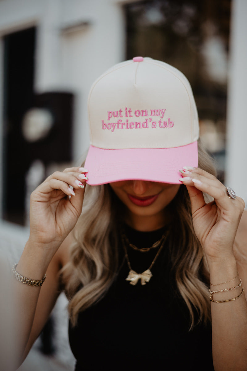 Trucker Hat-Put In On My Boyfried's Tab