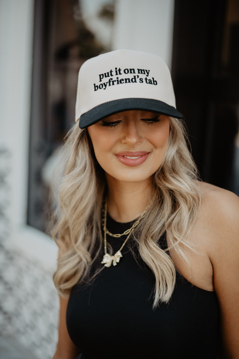 Trucker Hat-Put In On My Boyfried's Tab