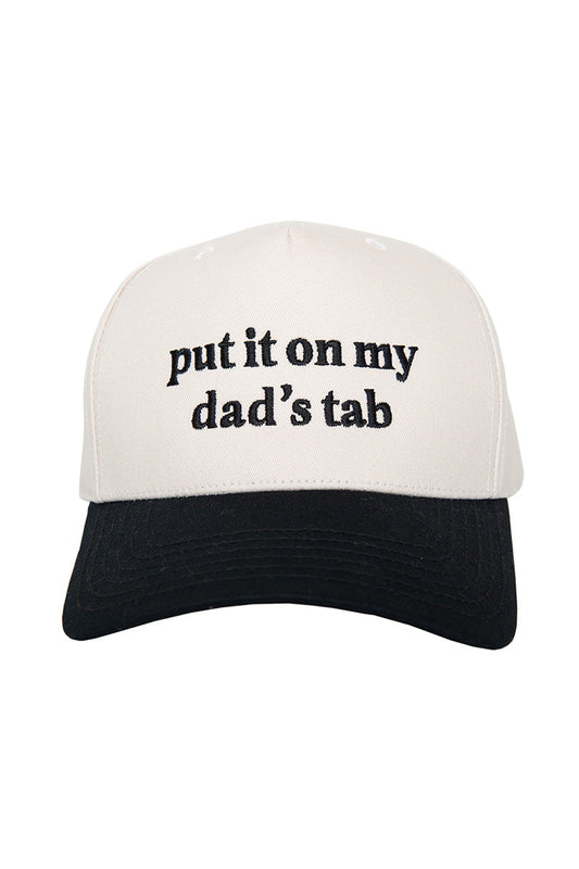 Trucker Hat- Put It On Dad's Tab