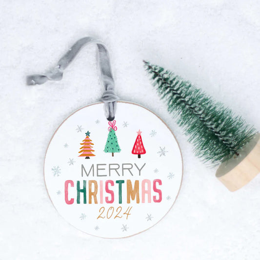 Wonderland Merry TENNESSEE Round Ornament