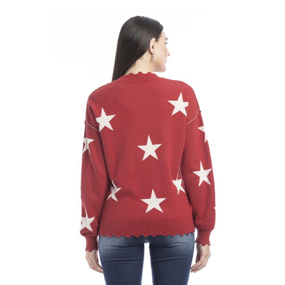 Paige Stars Frilled Hem Sweater