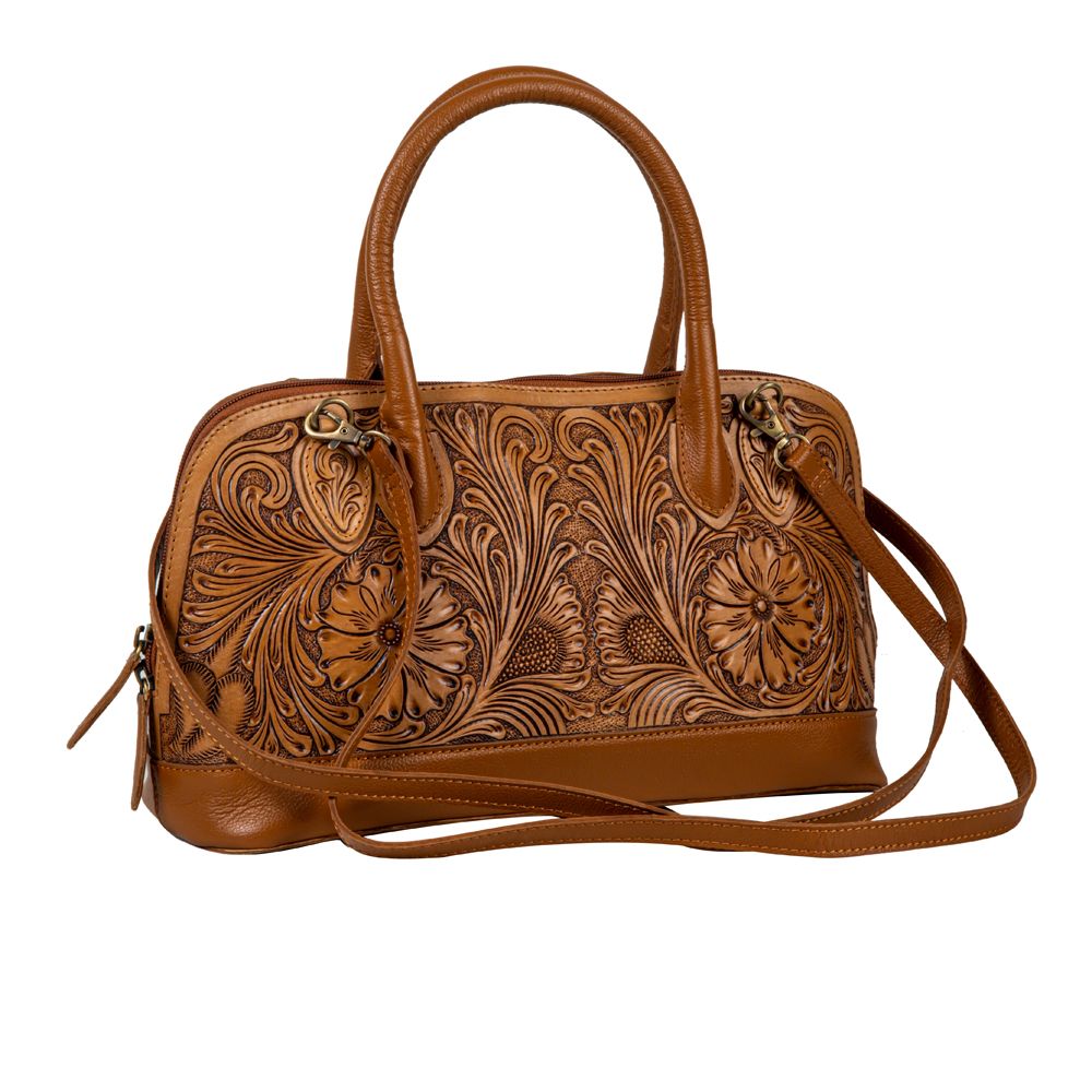 Westward Hand-Tooled Bag