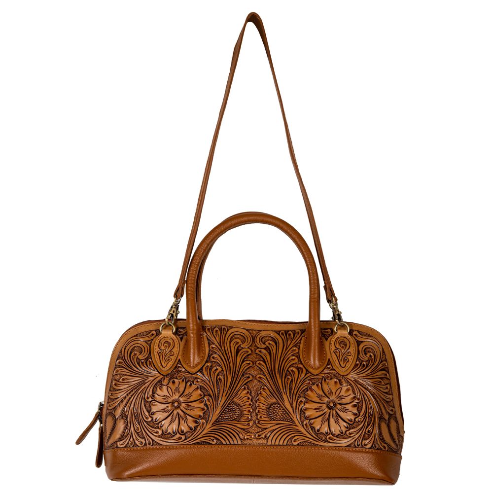 Westward Hand-Tooled Bag