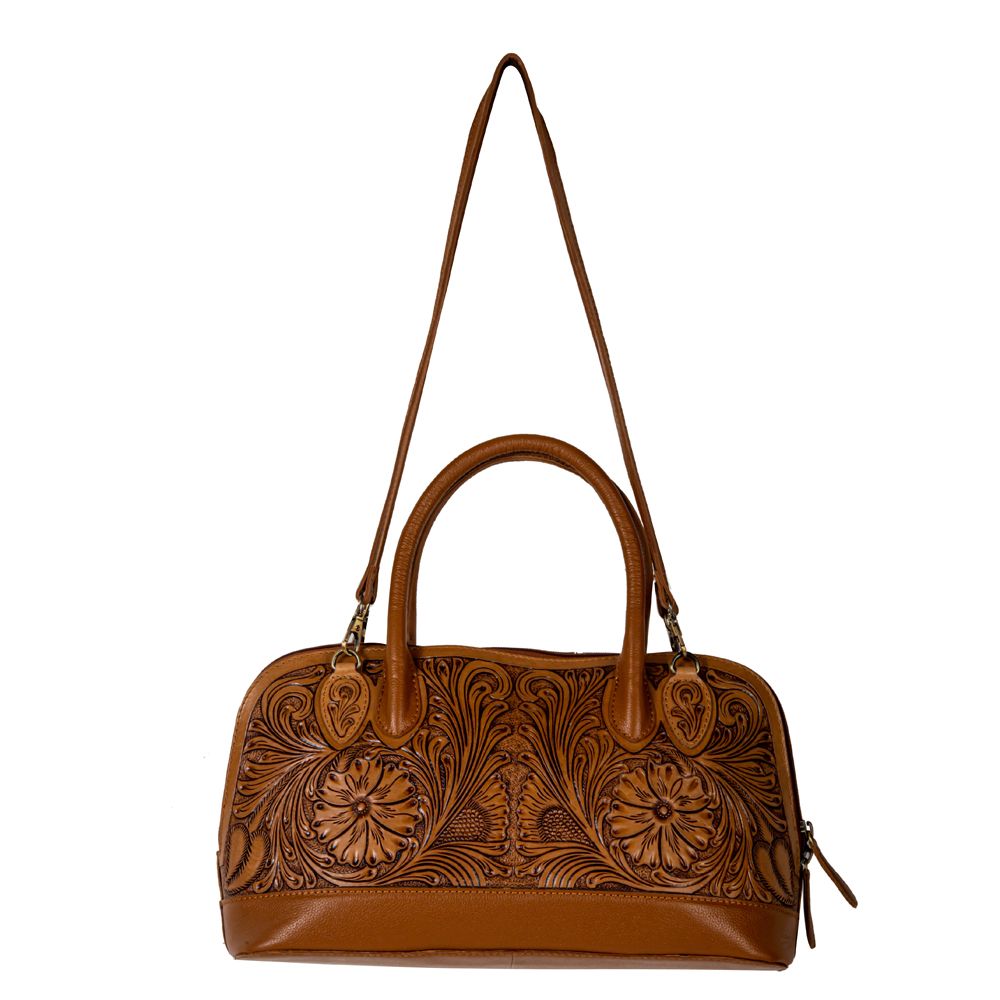 Westward Hand-Tooled Bag