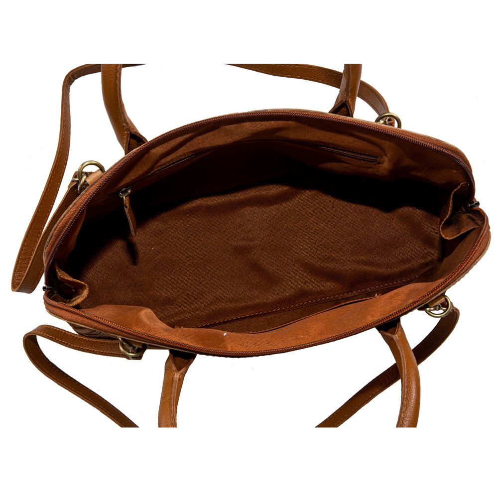 Westward Hand-Tooled Bag