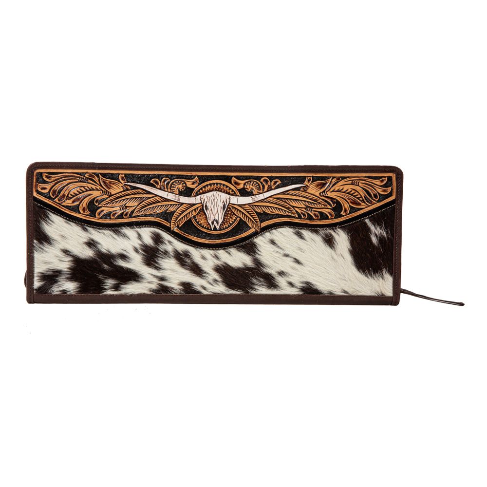 Spirit of the Herd Hand-tooled Jewelry Box Case