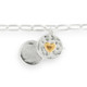 Love You Locket / Silver Bracelet