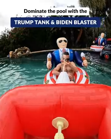 Talking Trump Hunk Float