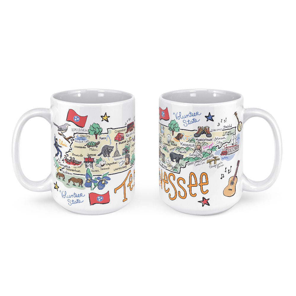 Fishkiss Tennessee mug;