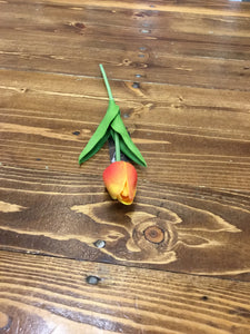 Mini Orange Single Stem Tulips