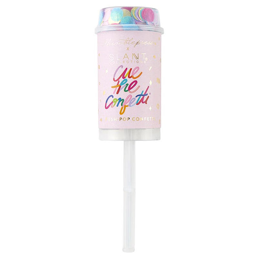 Slant Party Popper - Cue the Confetti Pink