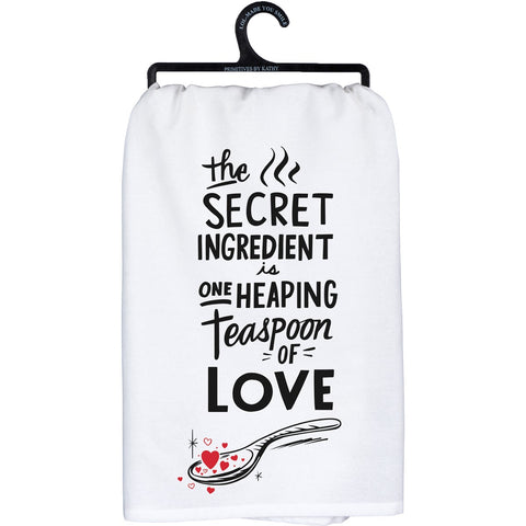 Kitchen Towel - Secret Ingredient Teaspoon Of Love