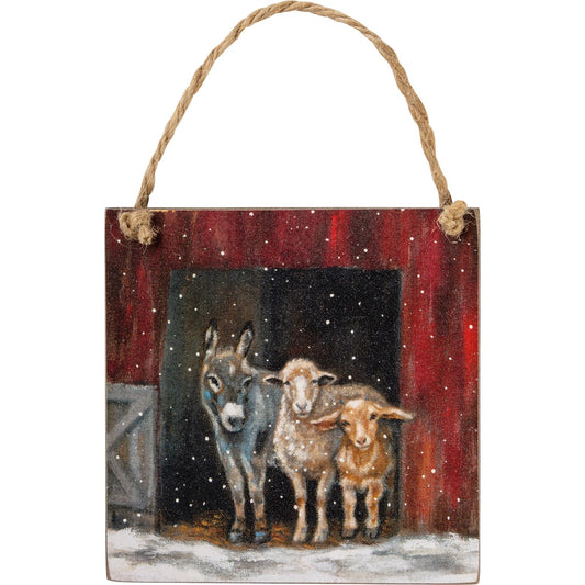Red Barn Ornament