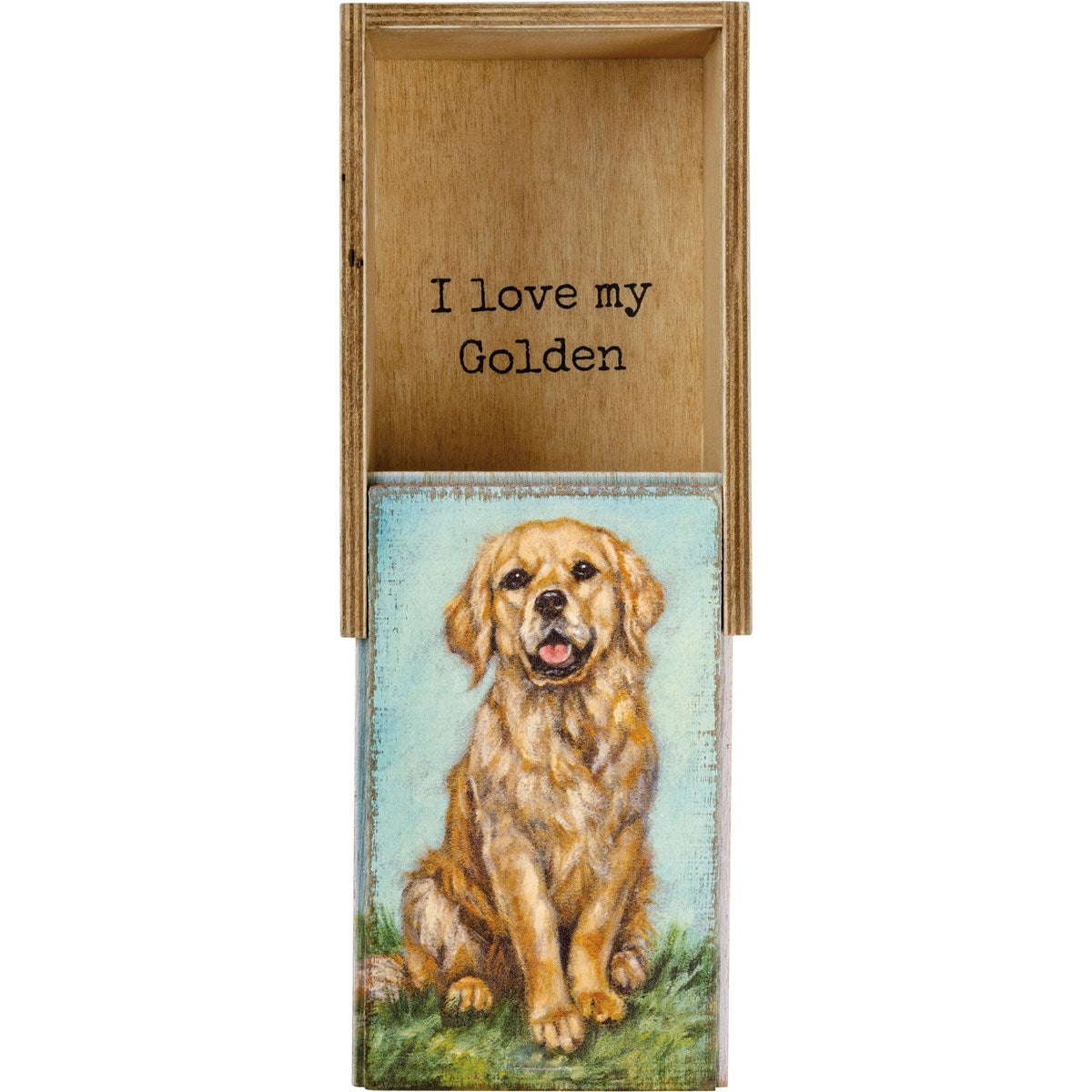 Golden Retriever Memory Box