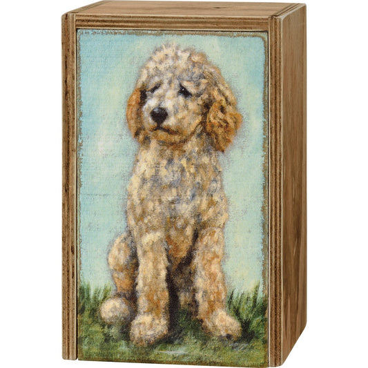Goldendoodle Memory Box