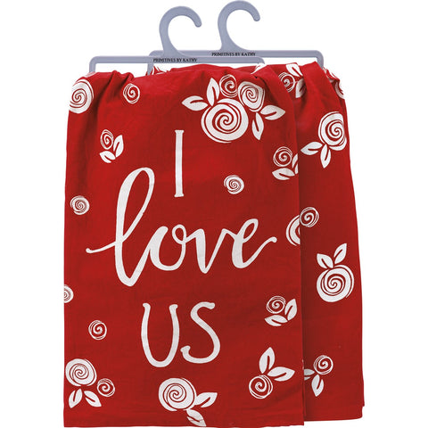 Kitchen Towel - I Love Us