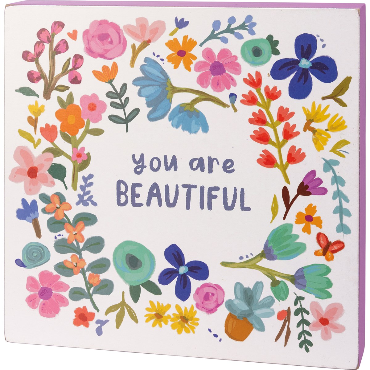 Box Sign - You Are Beautiful