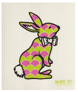 Wet-It! Bunny Purple & Green