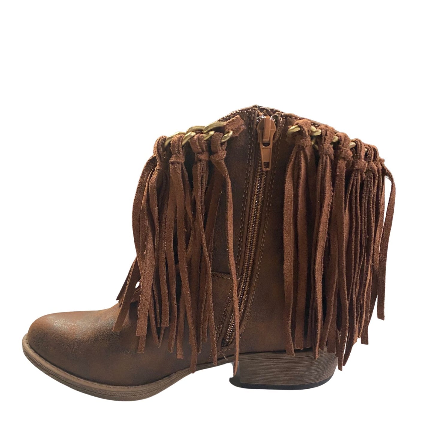 Very G Juno Fringed Ankle Bootie