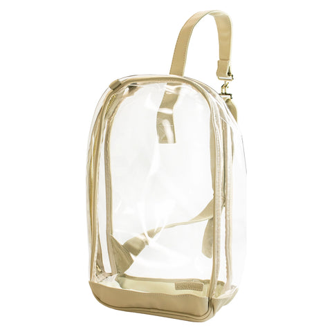 Tan and Gold Accents - Sling Pack