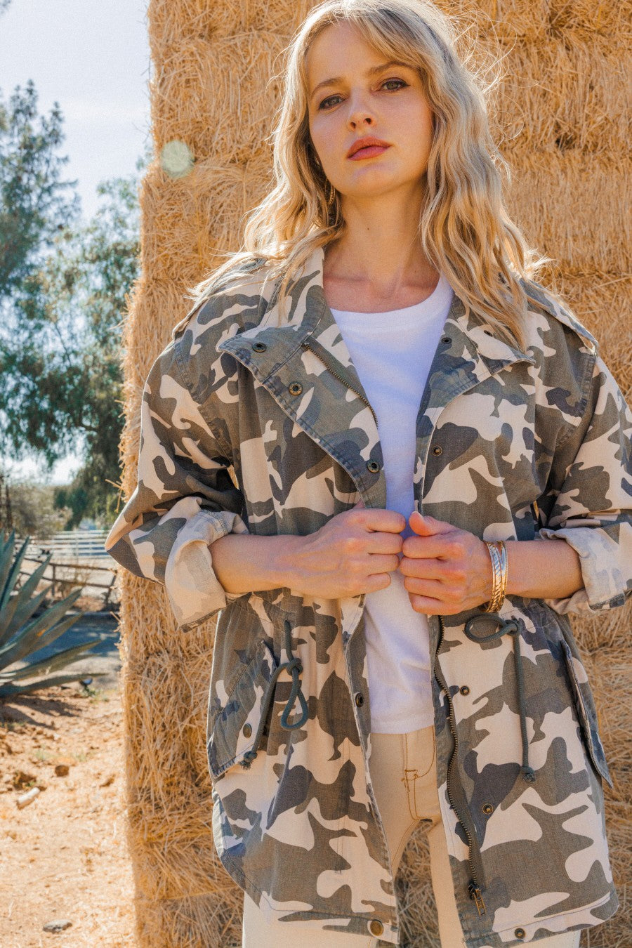 Camouflage Utility Jacket