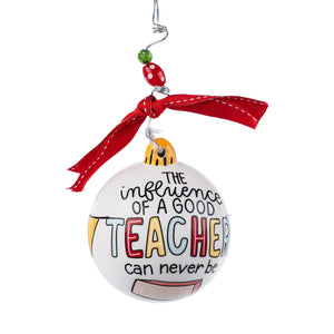 Glory Haus Teacher Eraser Ball Ornament