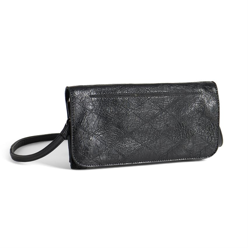Sophia Envelope Clutch - Black