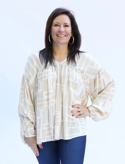 Loren Long Sleeve Top