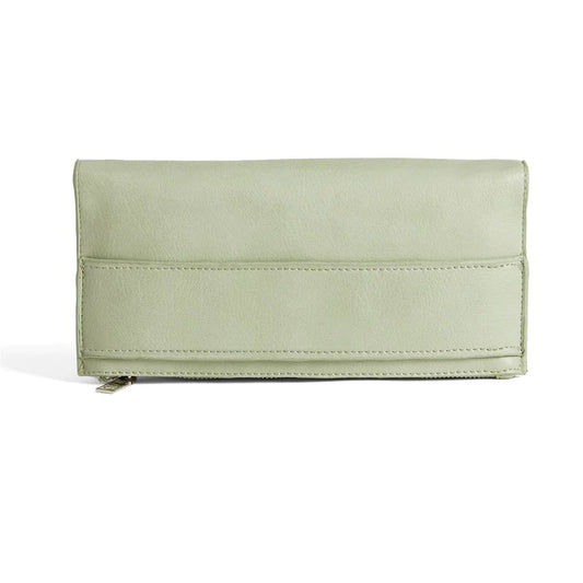 Sophia Clutch + Crossbody - Lime